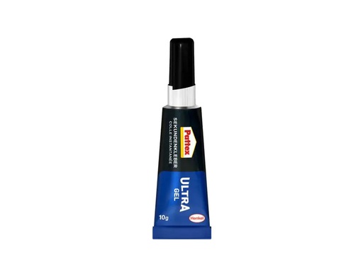 [90187387 1255282] Pattex Sekundenkleber Ultra Gel 1 x 10 g, Transparent