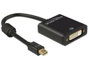 Delock Konverter Mini-D - DVI-I Schwarz