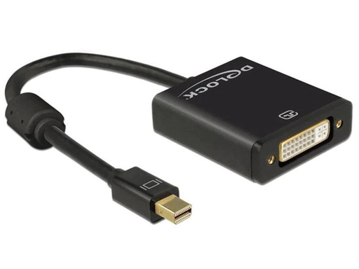 [90027779 340701] Delock Konverter Mini-D - DVI-I Schwarz