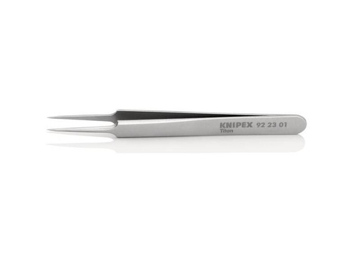 [90187644 1249490] Knipex Titanpinzette Premium, Gerade 110 mm