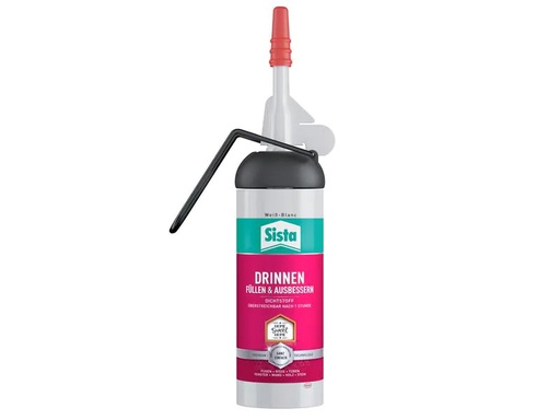 [90187664 1255316] Sista Dichtmasse Drinnen Füllen &amp; Ausbessern 100 ml, Weiss