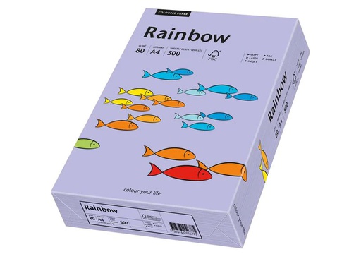 [90187763 1252454] Rainbow Kopierpapier Rainbow 80 g/m² A4, Violett