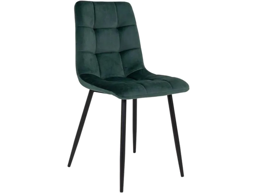[90187824 1249575] House Nordic Stuhl Middelfart 2 Stück, 86 x 55 cm, Grün/Schwarz