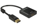 Delock Konverter DP - HDMI Schwarz