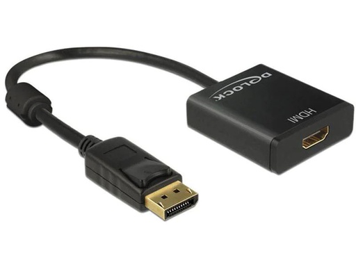[90027887 340908] Delock Konverter DP - HDMI Schwarz