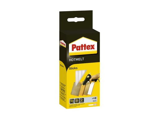 [90188130 1255254] Pattex Klebestick Ø 11 mm, 25 Stück, Transparent