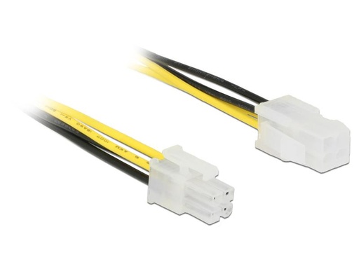 [90027921 695814] Delock Stromverlängerungskabel 4Pin - 4Pin CPU 50 cm
