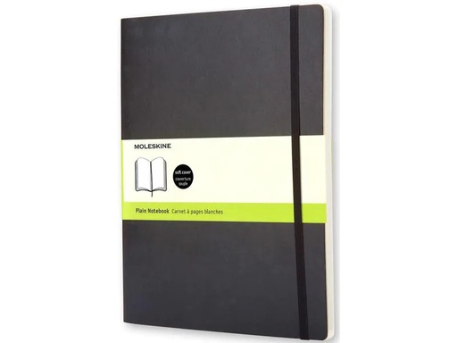 [90028004 1079174] Moleskine Notizbuch XL Blanko, Softcover, 192 Seiten