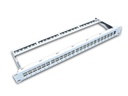 Wirewin Patchpanel 24 Port, Keystone, 1HE 19-Rack Grau