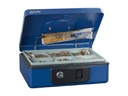 Robert Rieffel Geldkassette Deluxe 3 23 x 18.5 x 8.6 cm,, Blau