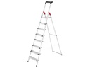 Hailo Stehleiter L80 Comfort Line 8 Stufen