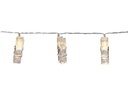 Star Trading Lichterkette Clippy 135 cm, Transparent