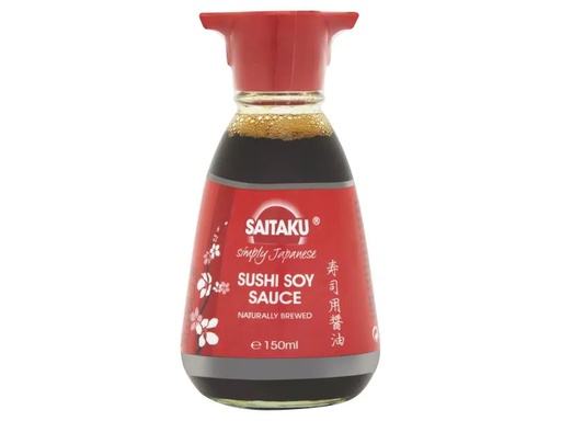 [90028100 957378] Saitaku Sushi Soy Sauce 150 ml