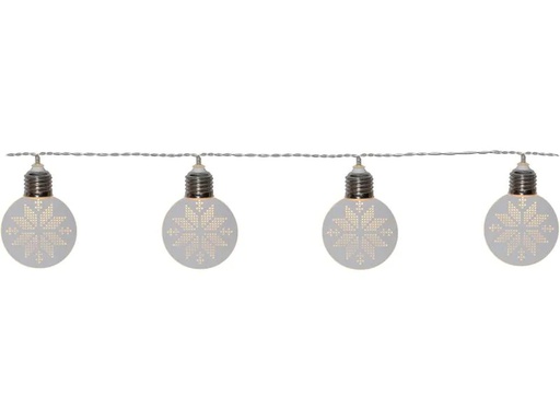 [90188672 1187341] Star Trading LED-Lichterkette Ornament, 10 LED, 180 cm