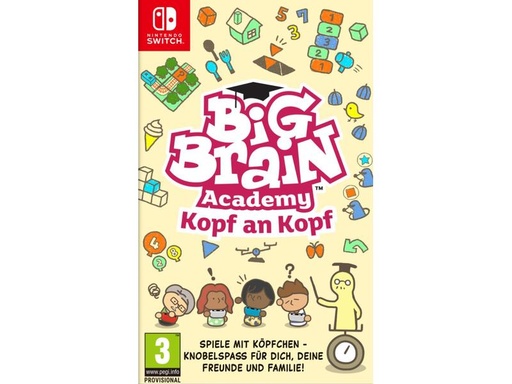 [90188752 1262693] Nintendo Big Brain Academy: Kopf an Kopf