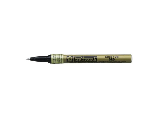 [90028172 1159916] Sakura Lackmarker Pen-Touch 0.7 mm, extrafein, Gold