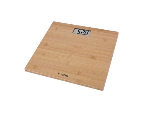 [90028186 1168776] Terraillon Personenwaage Bamboo Braun