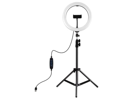 [90028199 1145305] Puluz Videoleuchte Bi-Color Stativ 26 cm
