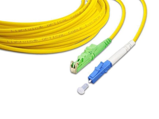[90028328 134573] Lightwin LWL-Patchkabel E2000/APC-LC, Singlemode, Simplex, 1 m
