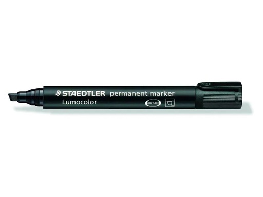 [90028362 914650] Staedtler Permanent-Marker Lumocolor 350 Schwarz, permanent