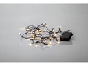 Star Trading LED-Lichterkette Akku, 40 LED, 280 cm, Outdoor