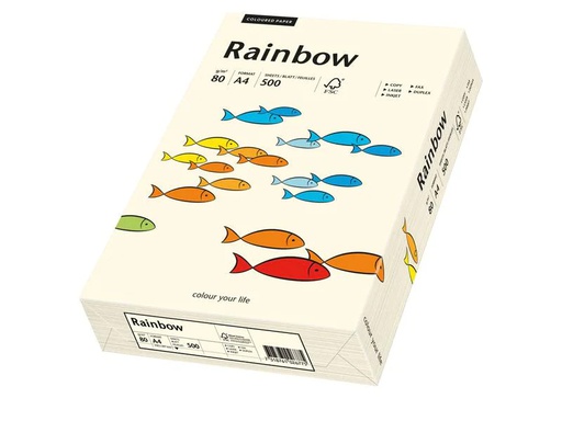 [90189208 1252447] Rainbow Kopierpapier Rainbow 80 g/m² A4, Hellchamois