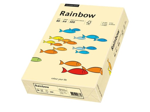 [90189238 1252448] Rainbow Kopierpapier Rainbow 80 g/m² A4, Chamois