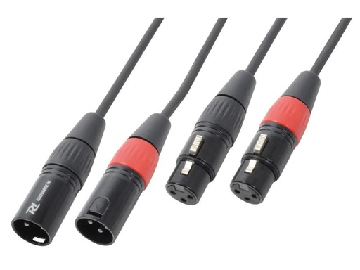 [90028481 1140987] PD Connex CX60-05 XLR 3 Pole, male - XLR 3 Pole, female 0.5 m