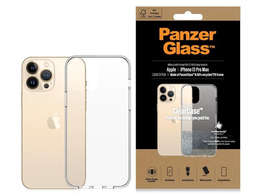 [90189421 1251679] Panzerglass Back Cover ClearCase  AB iPhone 13 Pro Max Transparent