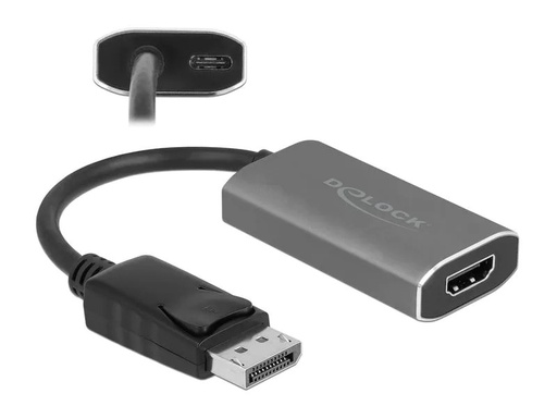 [90189448 1263398] Delock Adapter 8K 60Hz DisplayPort - HDMI