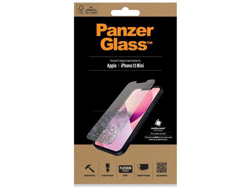 [90189534 1251634] Panzerglass Displayschutz Standard Fit AB iPhone 13 mini