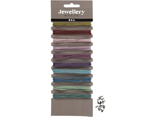 [90028518 742157] Creativ Company Perlenkette 80 cm 10 Stück