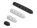 Delock Kabelhalter Kombi Set 4 Stück