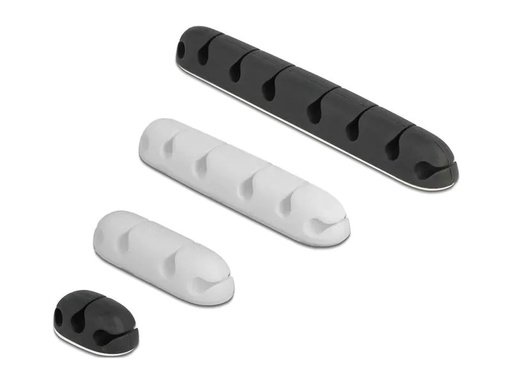 [90189704 1263394] Delock Kabelhalter Kombi Set 4 Stück