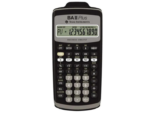 [90028562 137409] Texas Instruments Finanzrechner BA II Plus
