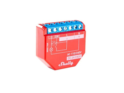[90190805 1266670] Shelly WLAN-Schaltaktor Shelly Plus 1PM WiFi-Switch