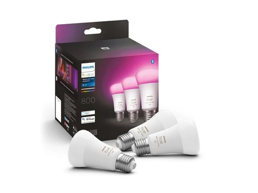 [90190874 1238398] Philips Hue Leuchtmittel White &amp; Color Ambiance, E27, 3 Stück, BT