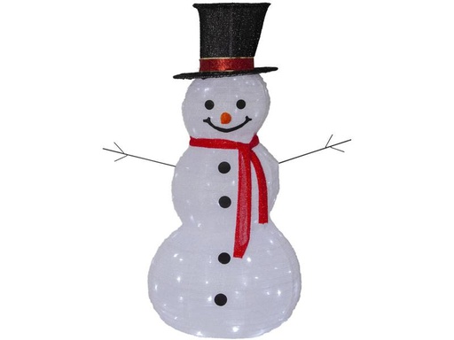 [90190877 1187264] Star Trading LED-Figur Schneemann, 90 LED, 120 cm, Outdoor