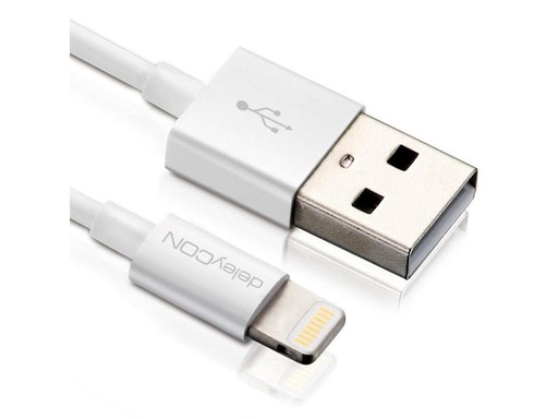 [90028678 358364] deleyCON USB 2.0-Kabel  USB A - Lightning 1 m