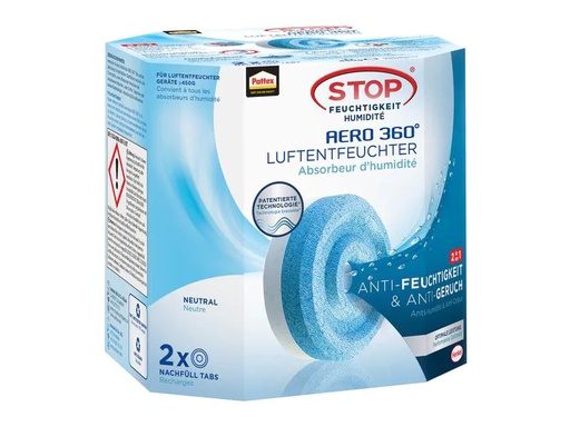 [90191012 1262206] Pattex Nachfüll-Tabs Aero 360 Neutral 2 x 450 g
