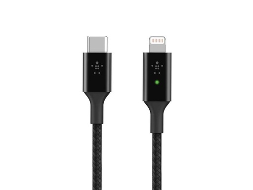 [90028684 1205549] Belkin USB-Ladekabel Boost Charge LED USB C - Lightning 1.2 m
