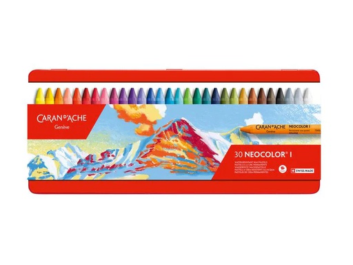 [90028693 1182676] Caran d'Ache Wachsmalstifte Neocolor 1 wasserfest, 30 Stück