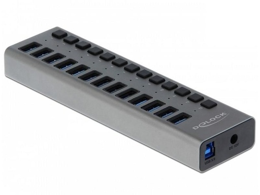 [90191514 1261726] Delock USB-Hub 63738 USB 3.0 - 13x Type-A