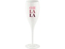 Koziol Sektglas Superglas Oh La La 100 ml, 1 Stück, Weiss