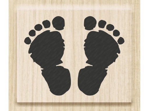 [90191938 1242883] Heyda Stempel Footsteps 1 Stück