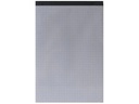 Office Notizblock A5 100 Blatt, Kariert, 2 Stück