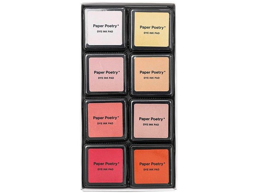 [90028845 1146446] Rico Design Stempelkissen Valentine 8 Stück, Mehrfarbig