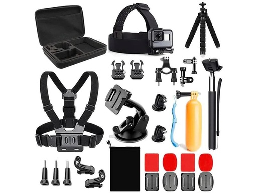 [90192124 1233664] FTM Actioncam Zubehör Set (30 Teile)