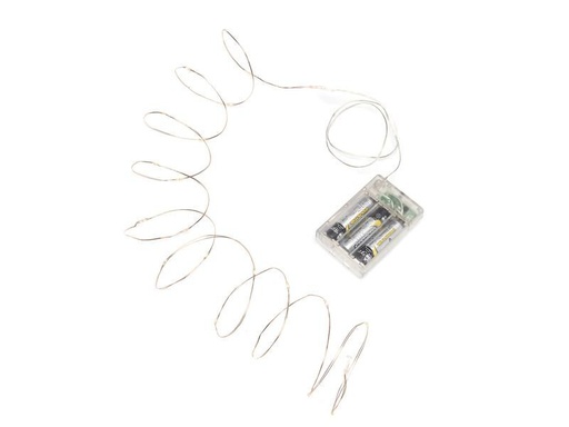 [90192243 428436] Konstsmide LED Lichterkette Angel Hair LK Micro, 3.9 m, 40 LEDs, Kupfer