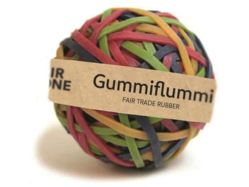 [90028903 1165019] Fair Zone Gummiband Flummi mehrfarbig